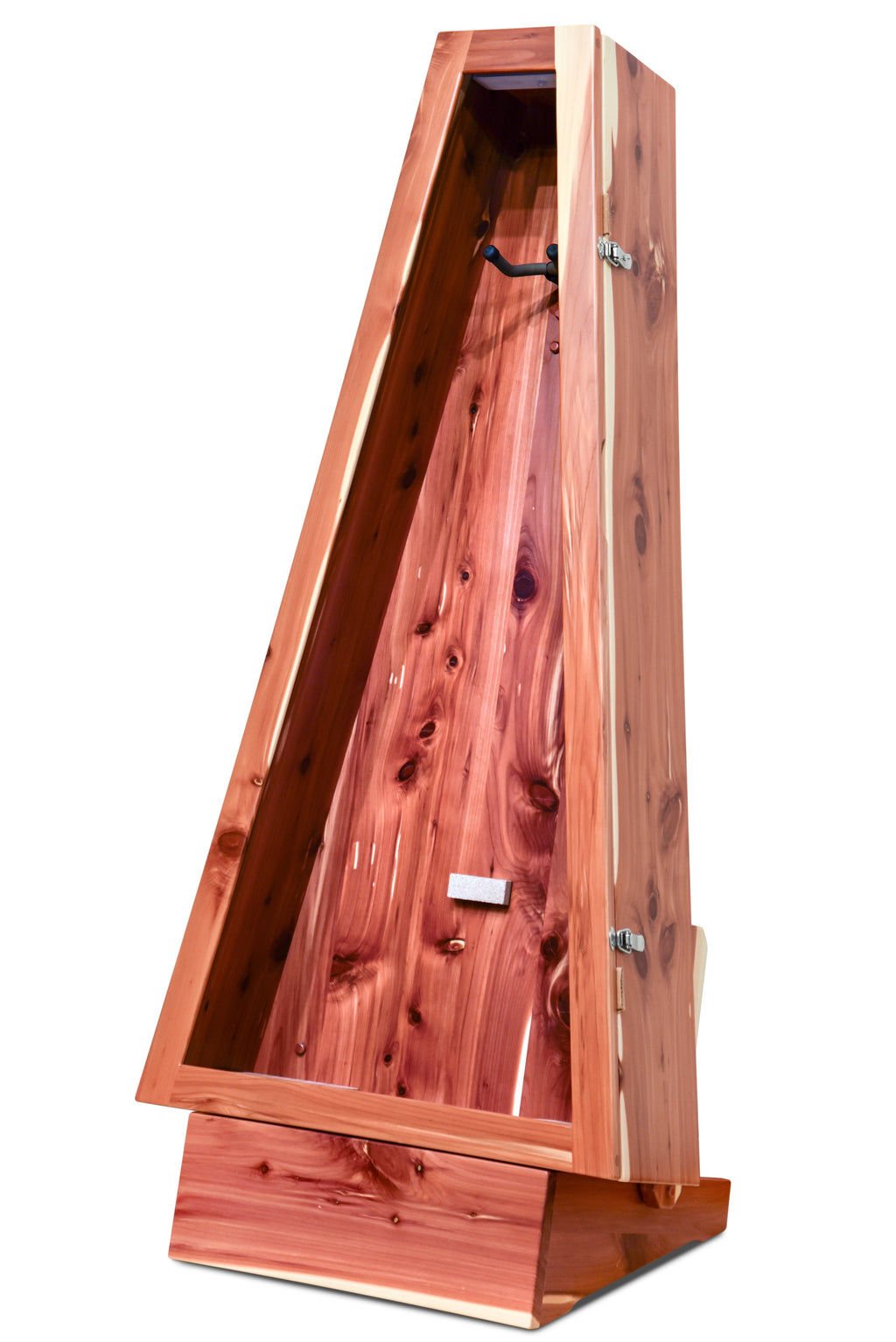 ClimaStand Triangle Humidor with Base - Cedar Acoustic Remedy Cases