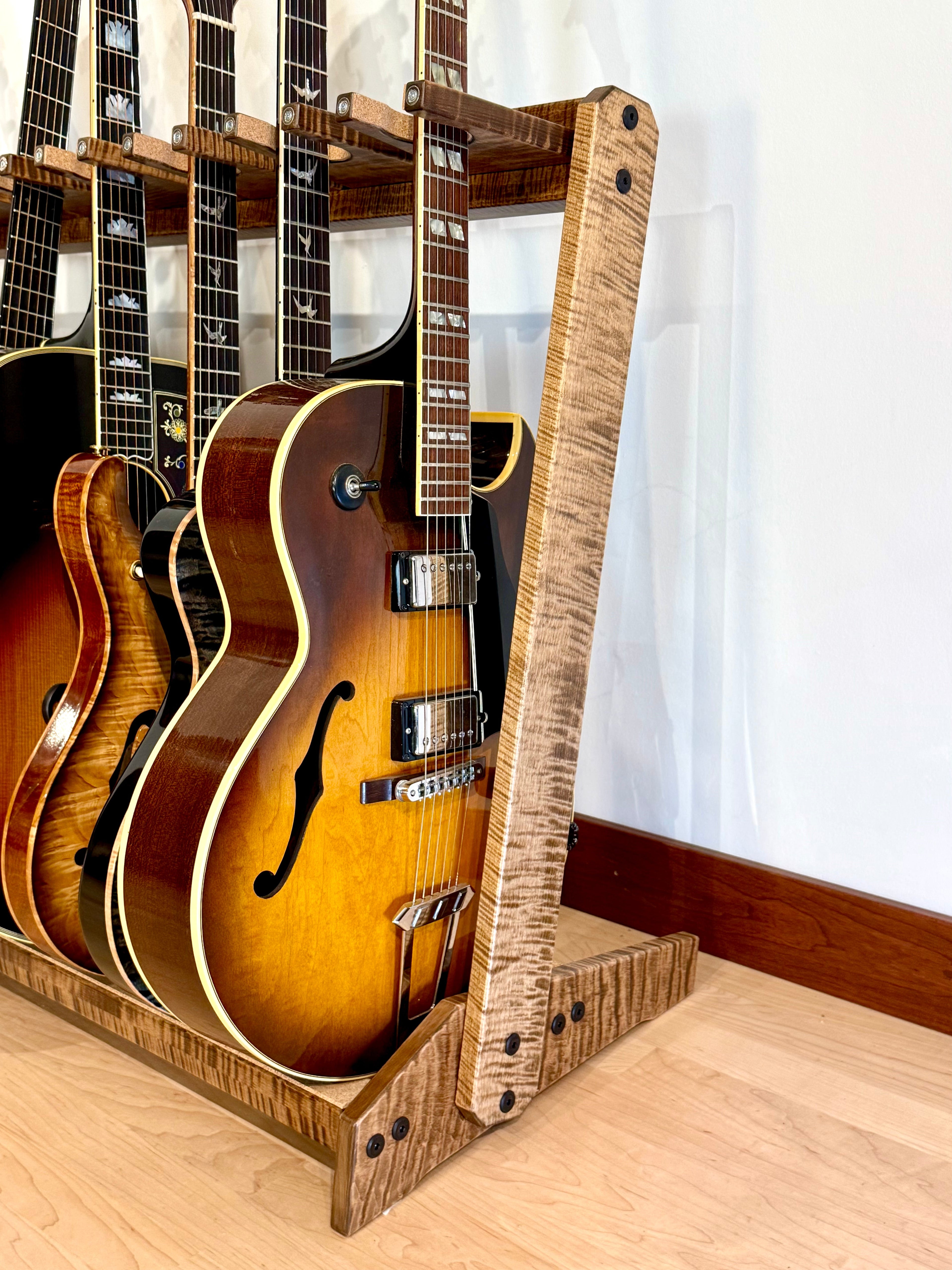 Grand StringRack - Flamed Maple - Provincial Acoustic Remedy Cases