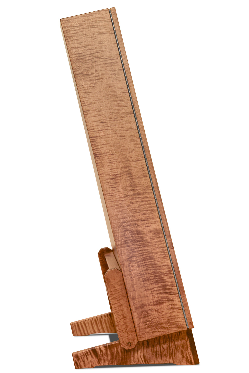 ClimaStand Triangle Humidor with Base - Flamed Maple With Provincial Stain Acoustic Remedy Cases