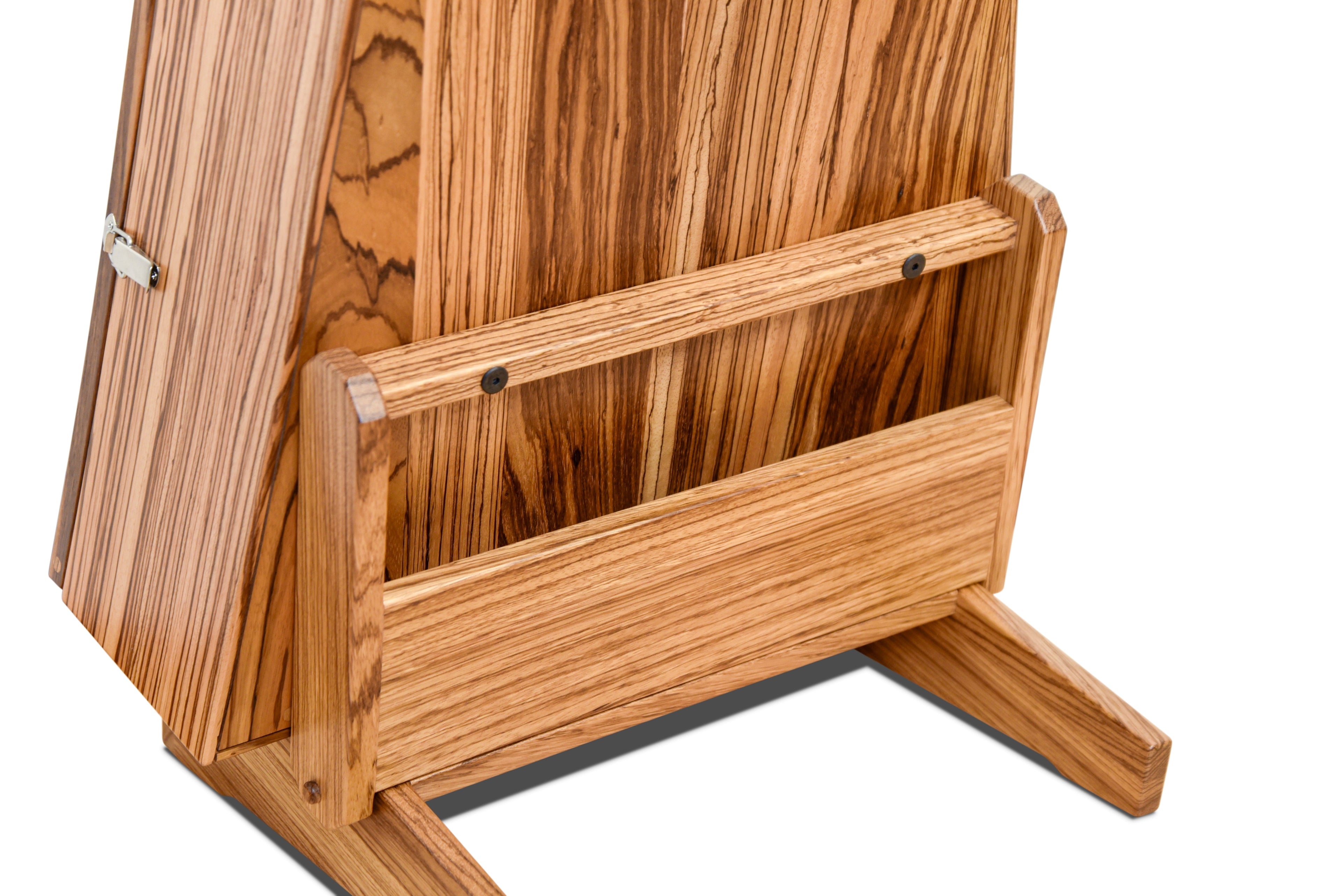 ClimaStand Triangle Humidor with Base - Zebrawood Acoustic Remedy Cases