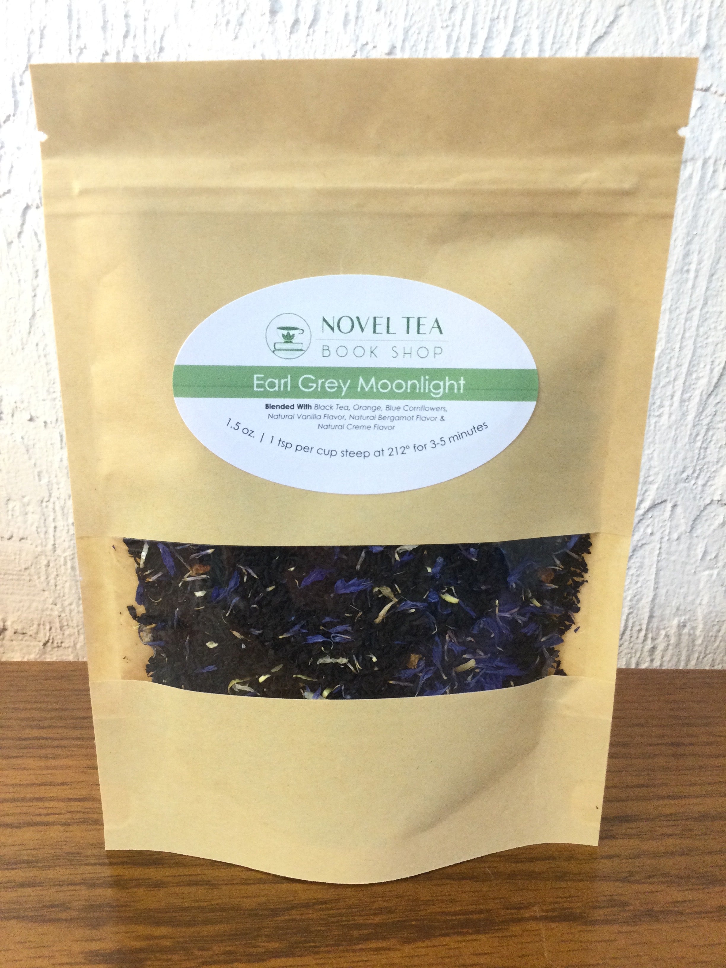 Earl Grey Moonlight Loose Leaf Tea Novel Tea Book Shop