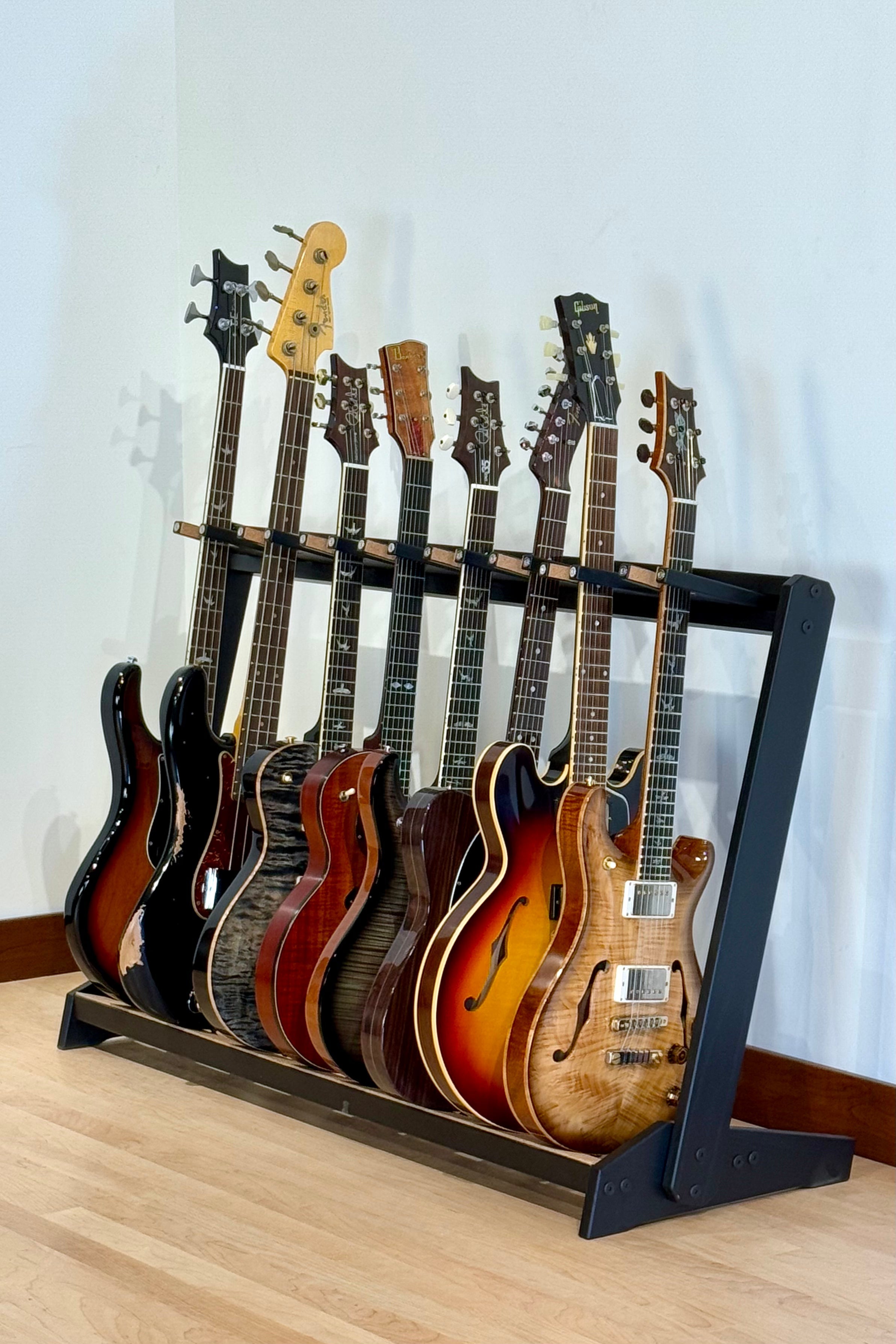 Traditional StringRack - Ash - Piano Black Acoustic Remedy Cases