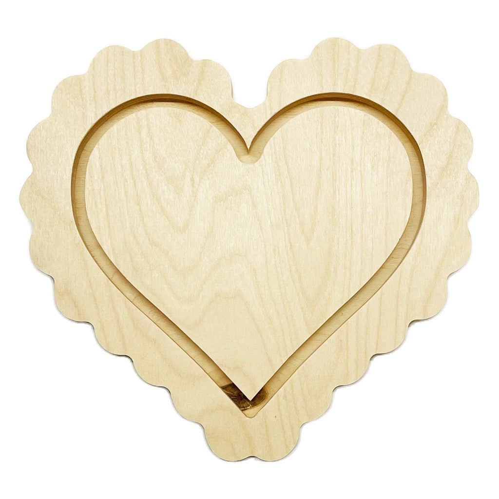 Trekell Candy Heart Floater Panel - Wooden Painting Canvas Trekell Art Supplies