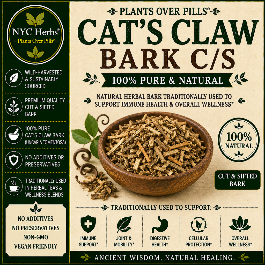 Cat's Claw Bark (Kapadulla) | Immune Defense & Joint Support NYC Herbs®