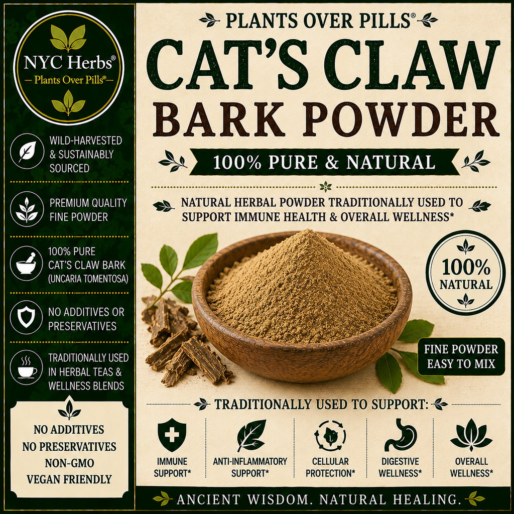 Cat's Claw Bark (Kapadulla) | Immune Defense & Joint Support NYC Herbs®
