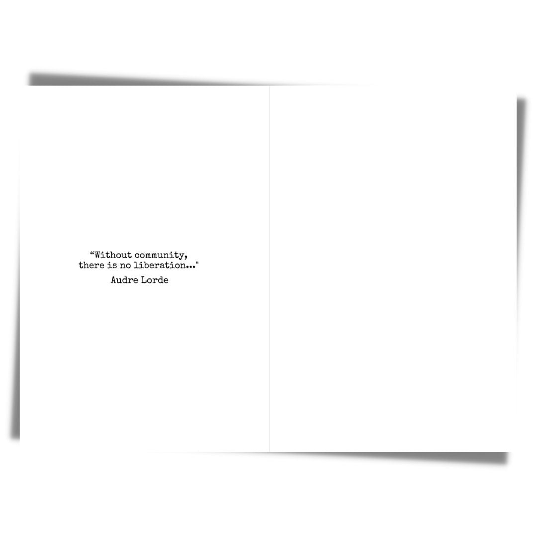 Audre Lorde CheerNotes