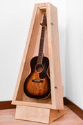 ClimaStand Triangle Humidor with Base - Flamed Maple Acoustic Remedy Cases