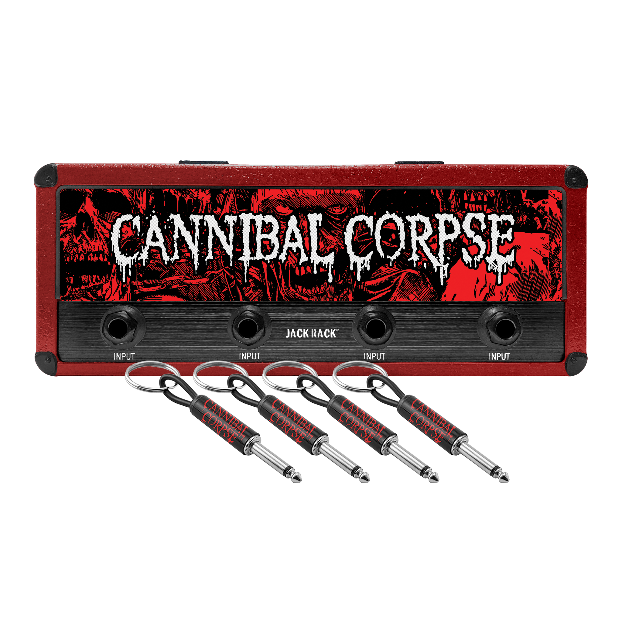 Cannibal Corpse Magnetic Jack Rack® Pluginz Keychains