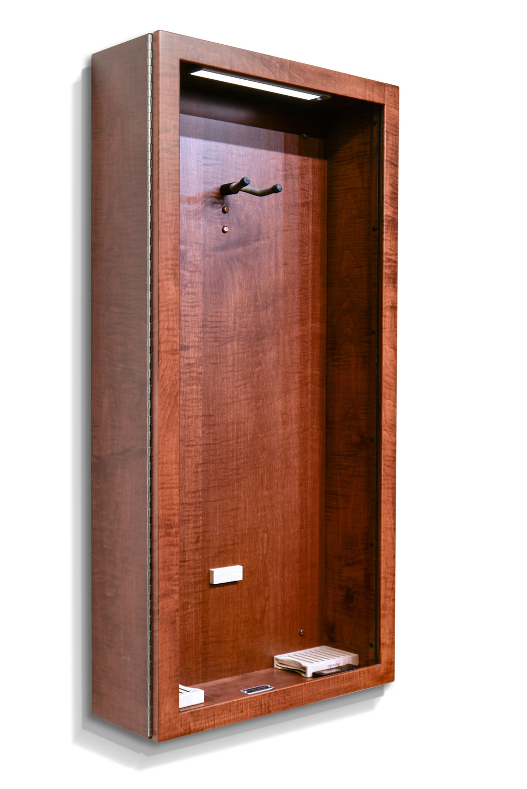 ClimaCase Rectangle Humidor - Flamed Maple with Acres Stain Acoustic Remedy Cases