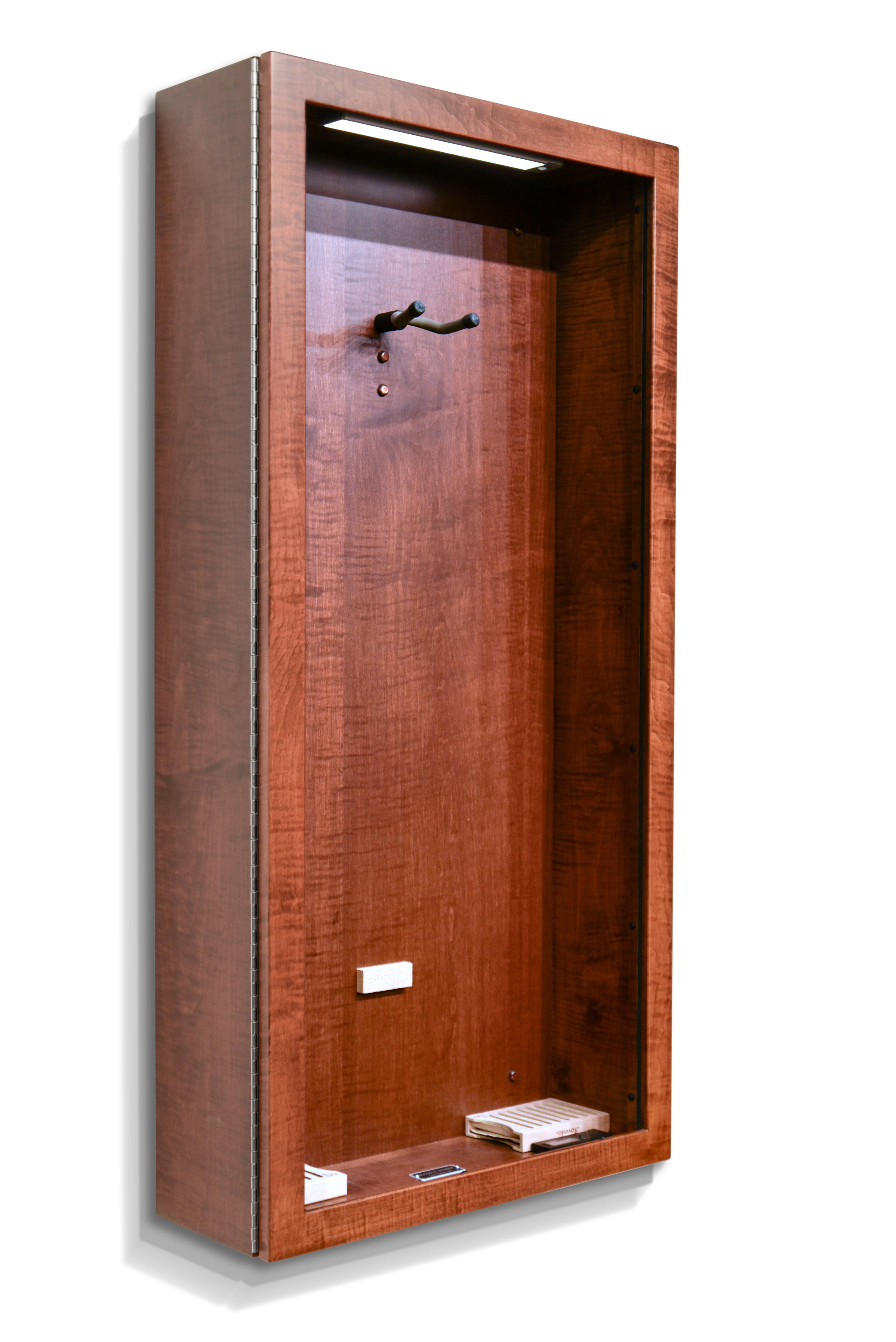 ClimaCase Rectangle Humidor - Flamed Maple with Acres Stain Acoustic Remedy Cases