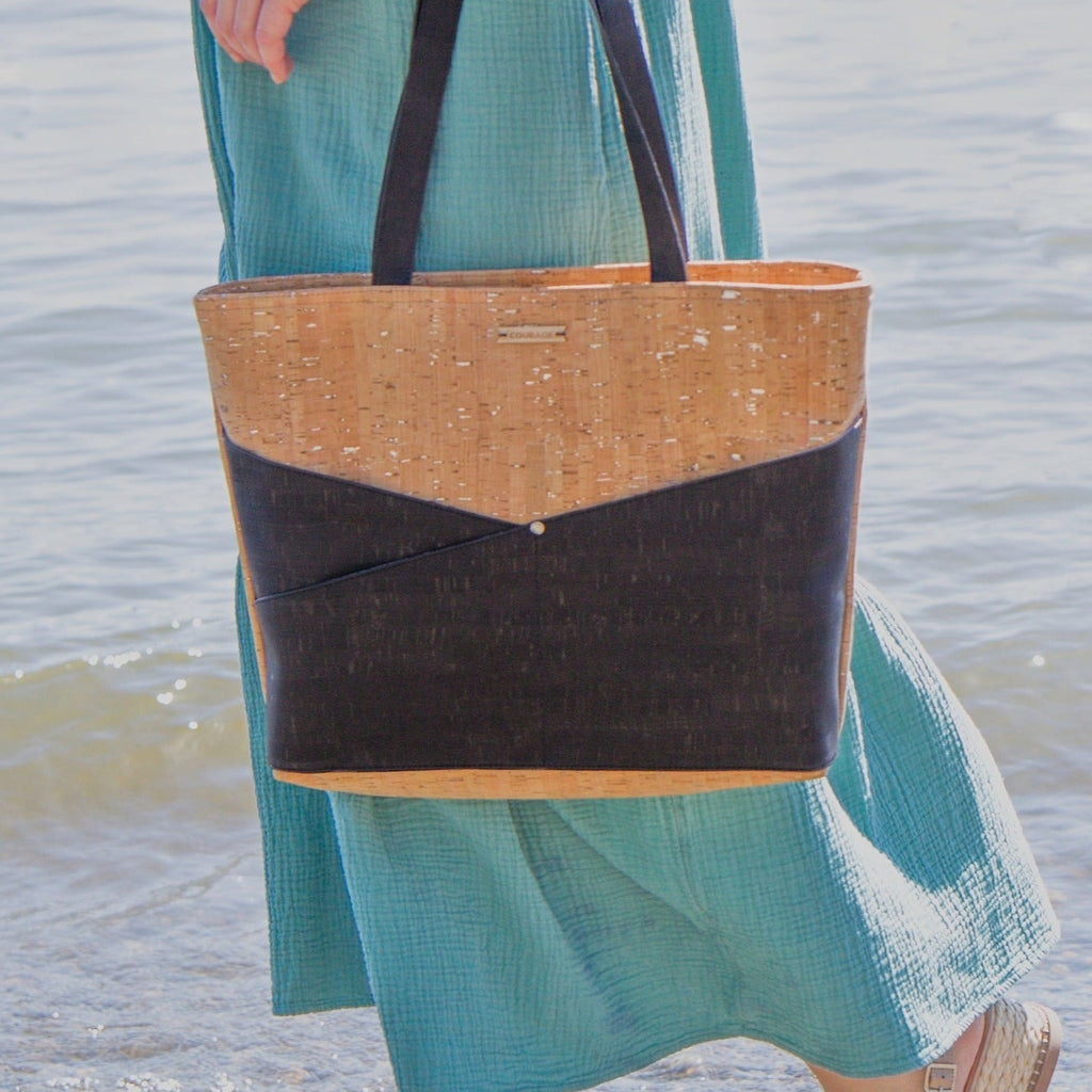 ADVOCATE zippered tote | COAL Carry Courage