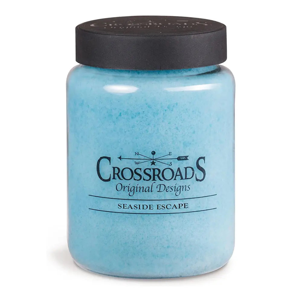 Crossroads Seaside Escape Scented 2-Wick Candle, 26 Ounce FashionMojos.com