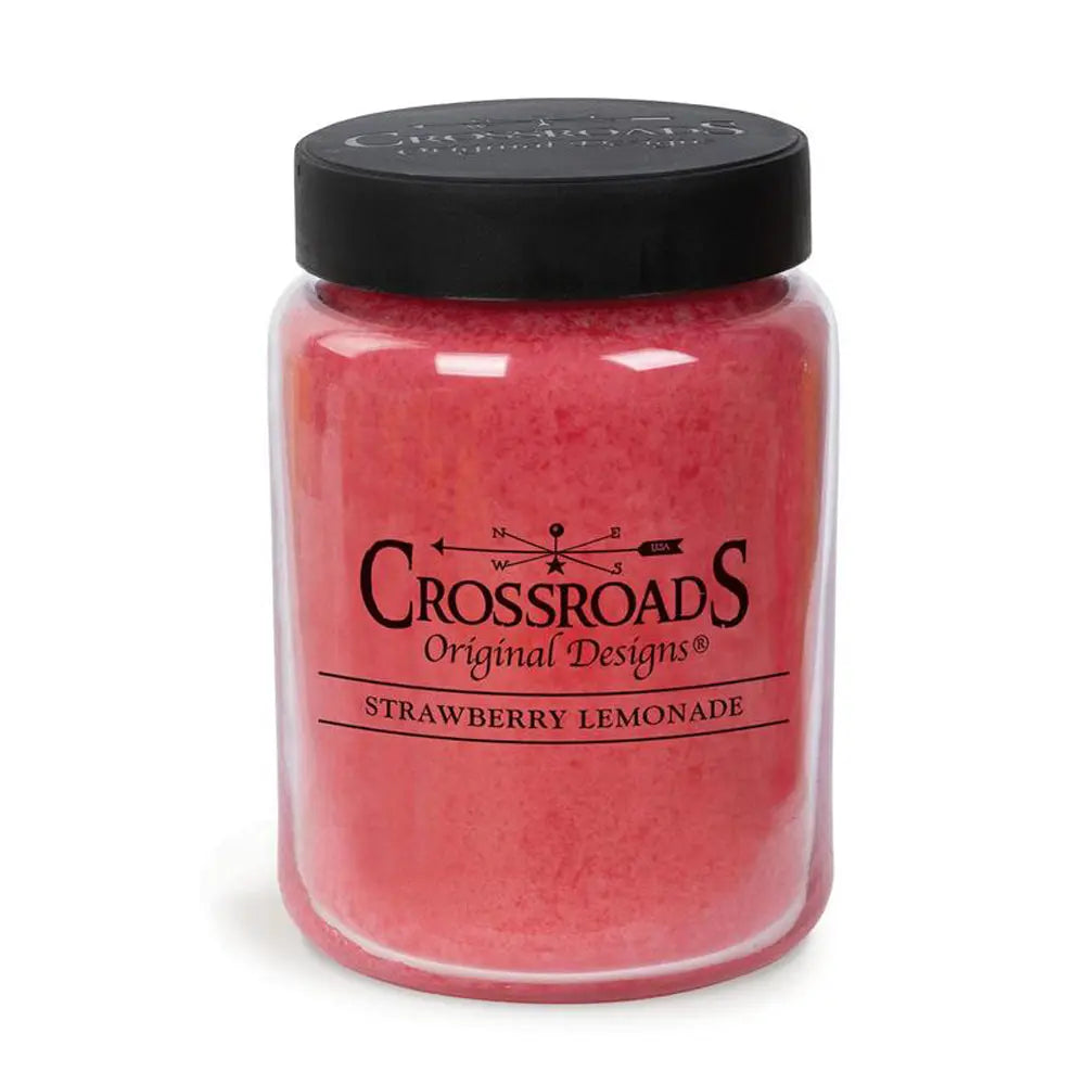 Crossroads Strawberry Lemonade Candle, 26 Oz (SLM26) FashionMojos.com