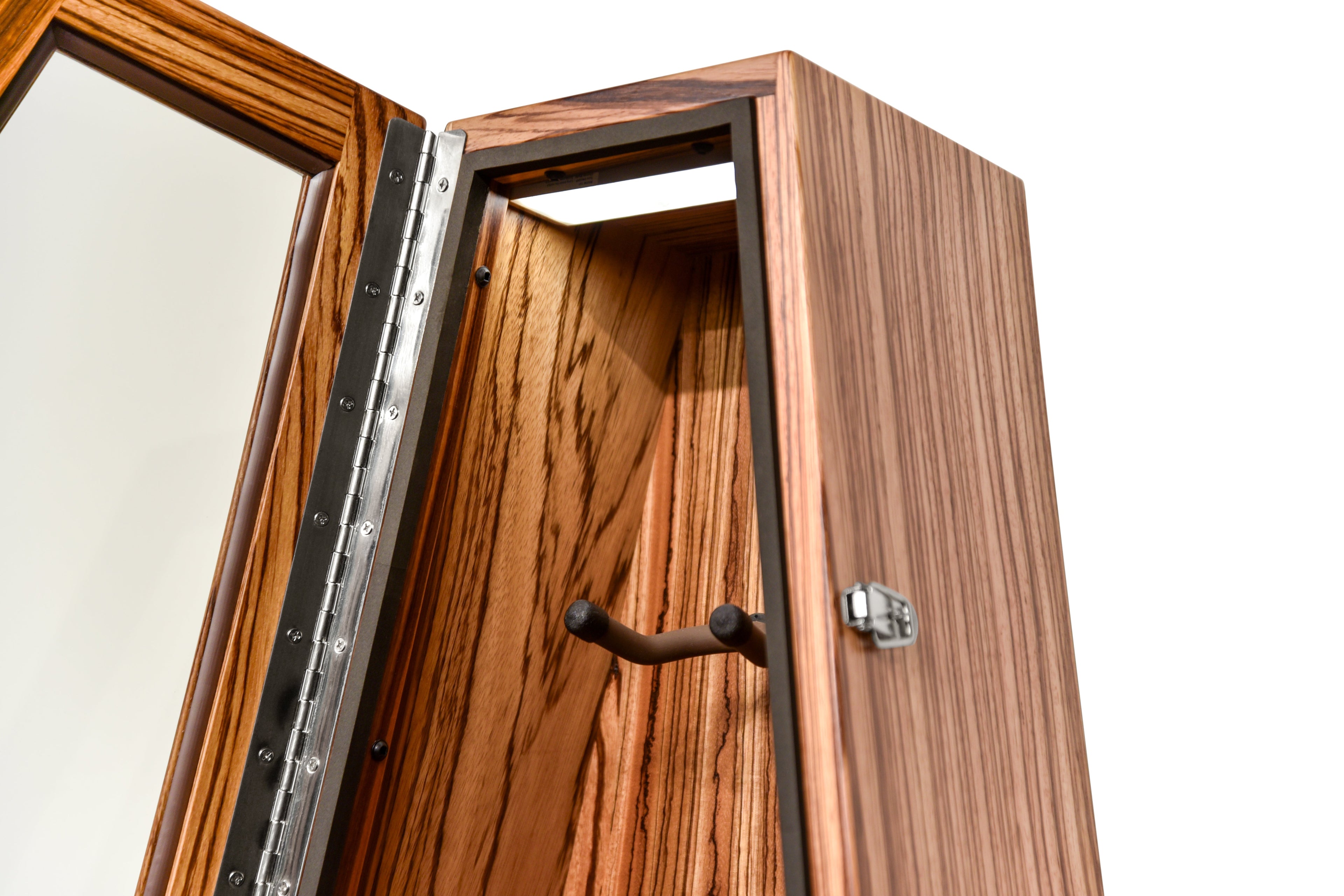 ClimaCase Triangle Humidor - Zebrawood Acoustic Remedy Cases