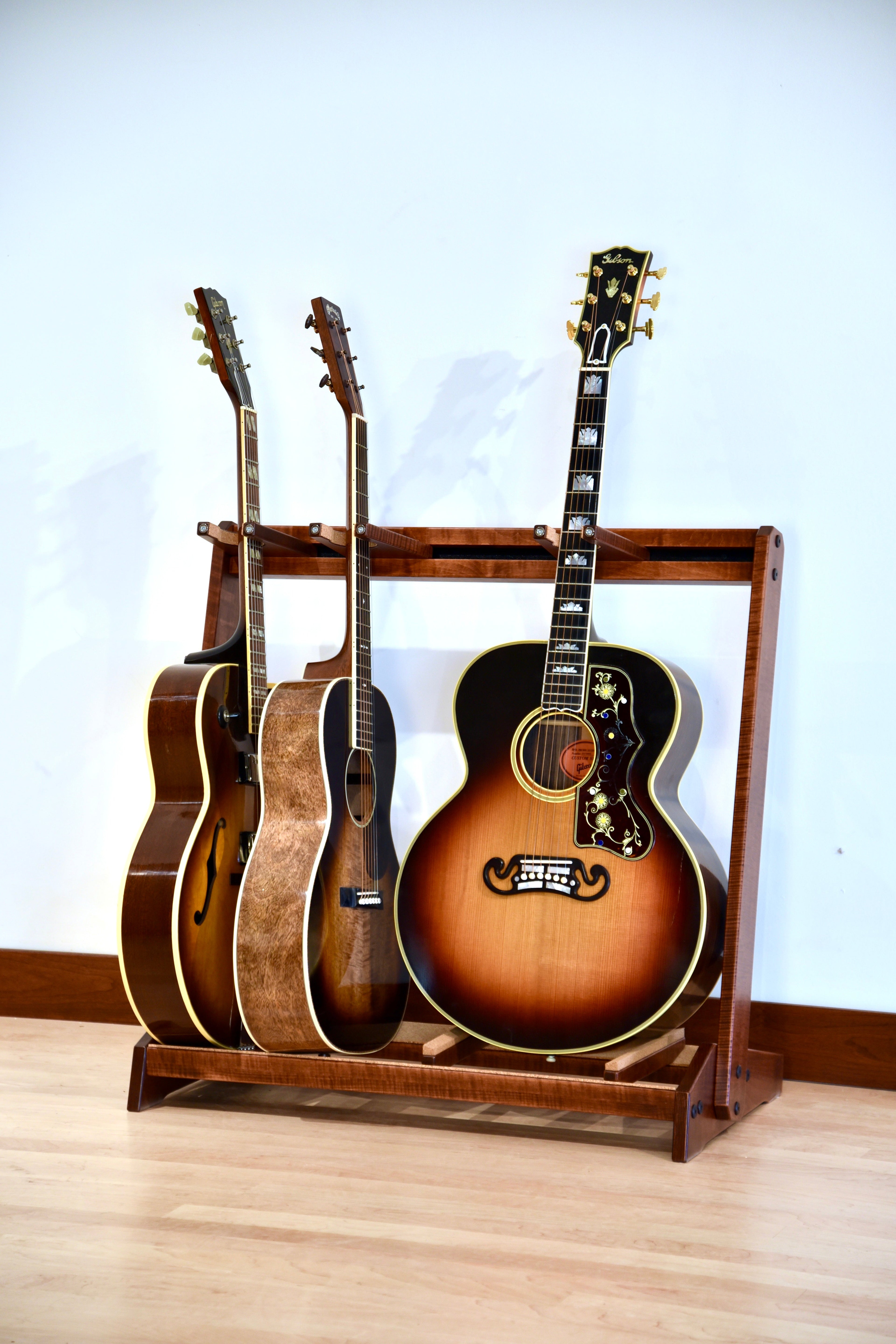 Petite StringRack - Flamed Maple - Acres Acoustic Remedy Cases