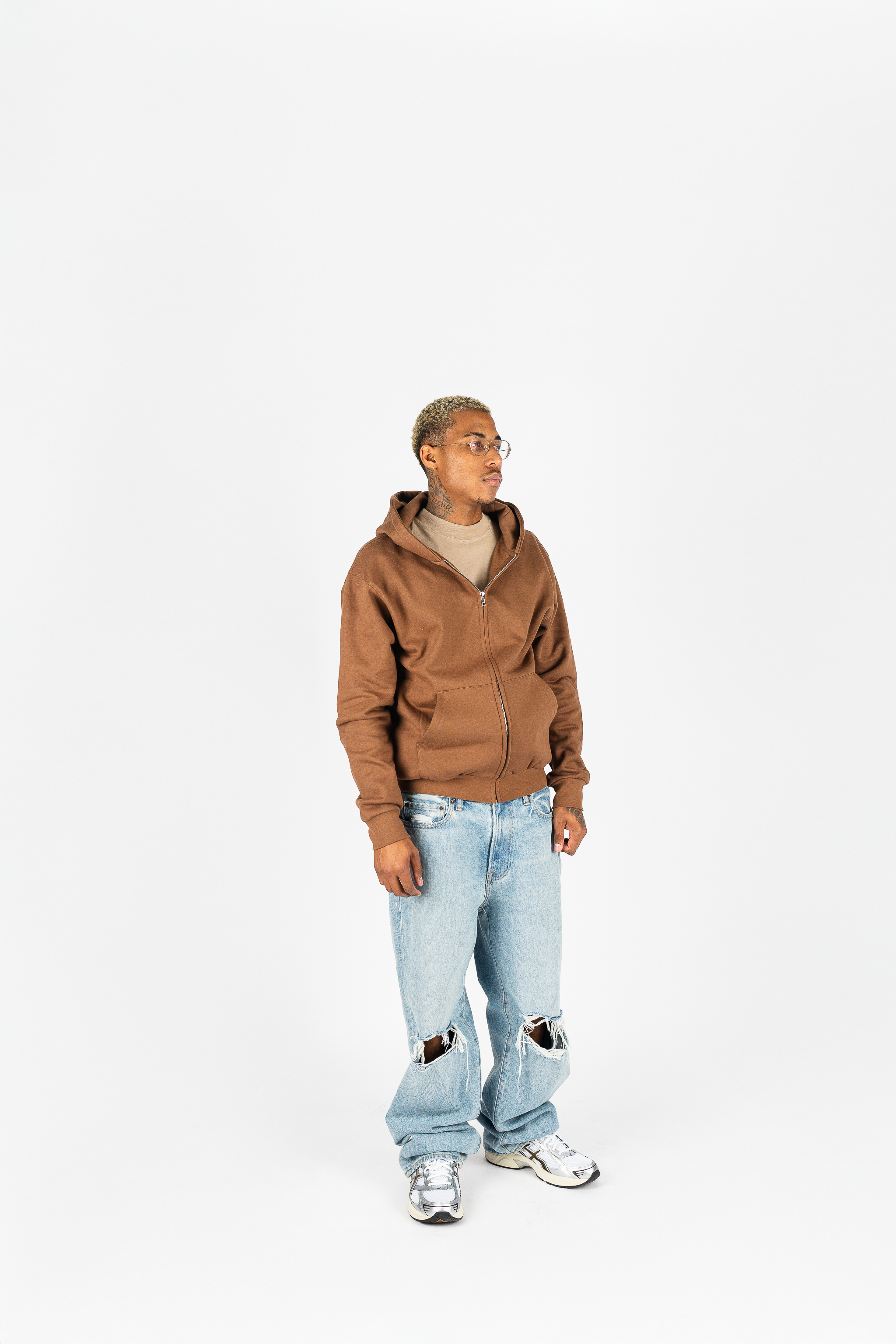 Heavyweight Boyfriend Zip Up Superline