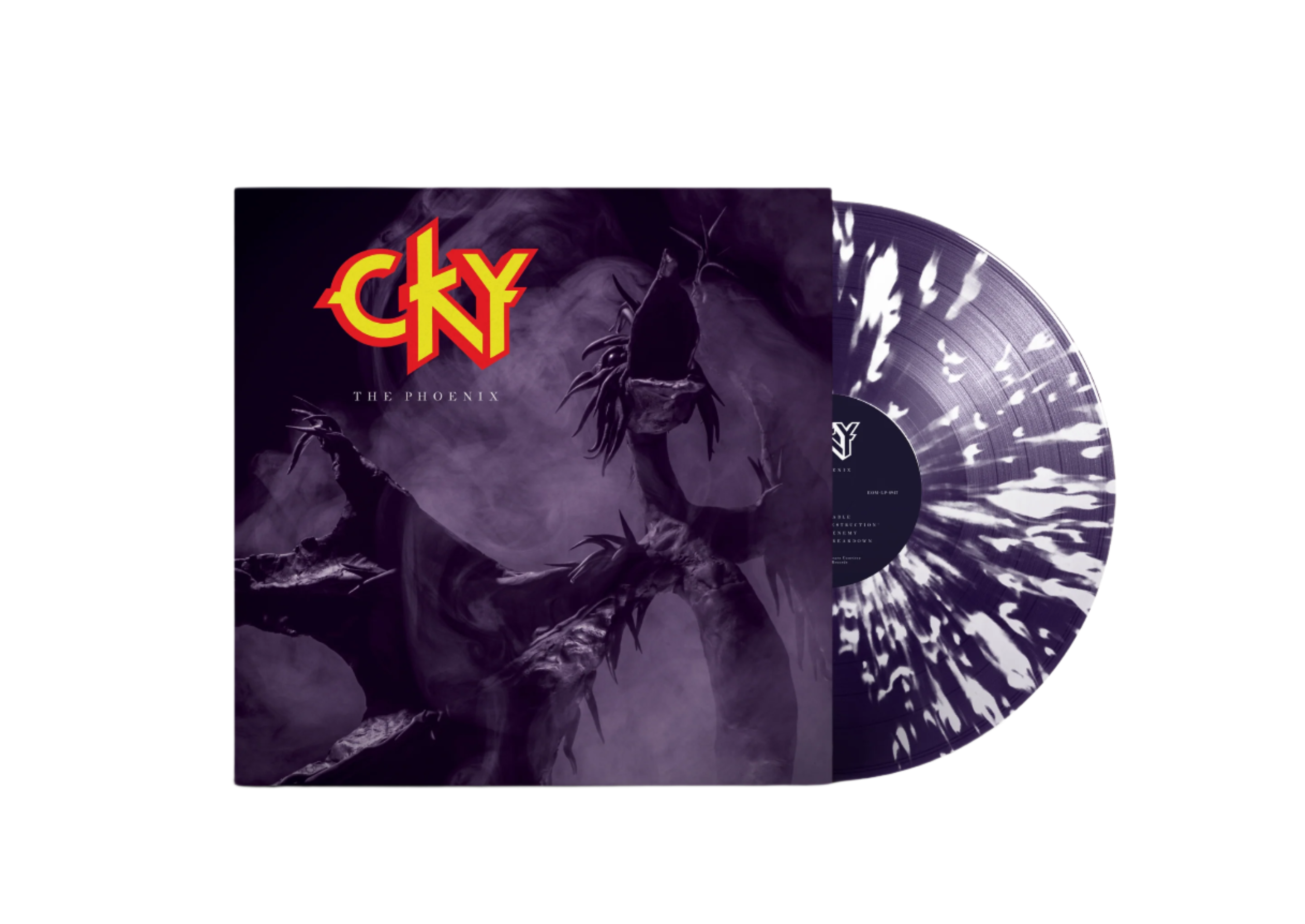 CKY - "The Phoenix" Purple w/ White Splatter Vinyl MNRK Heavy