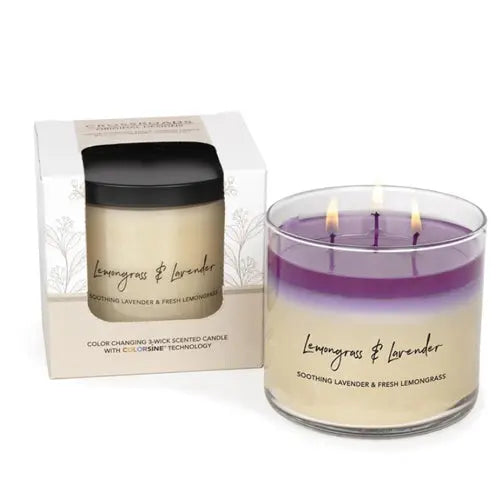 Crossroads Color Changing 3 Wick Jar Candle FashionMojos.com