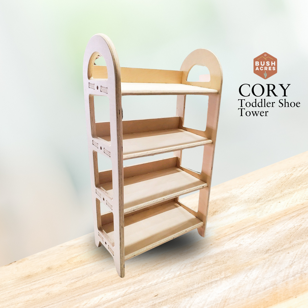 CORY- Toddler Shoe Tower Bush Acres