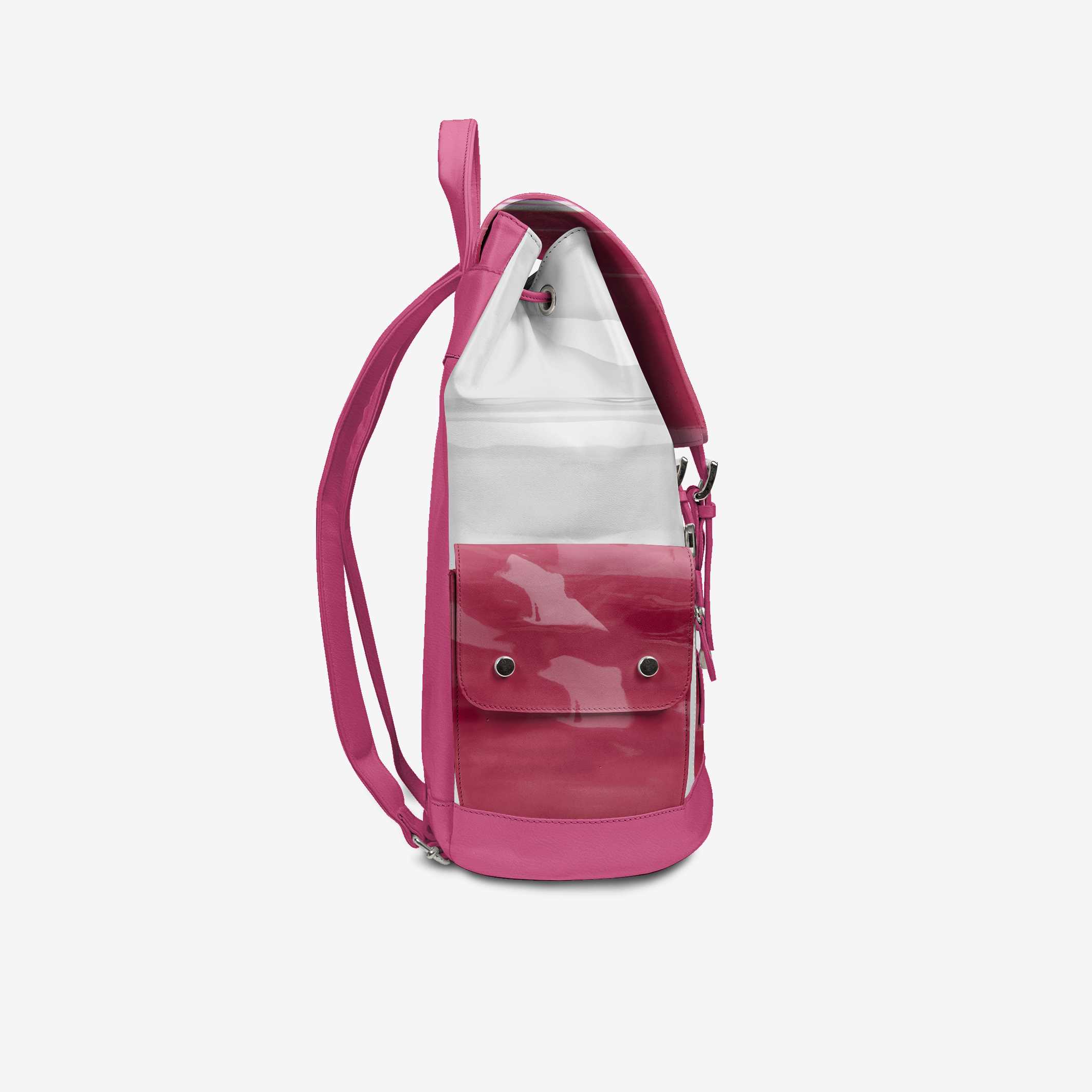 COUTURE Eco Backpack – Pink & White Edition | BYMANYC ® New York BYMANYC ® New York