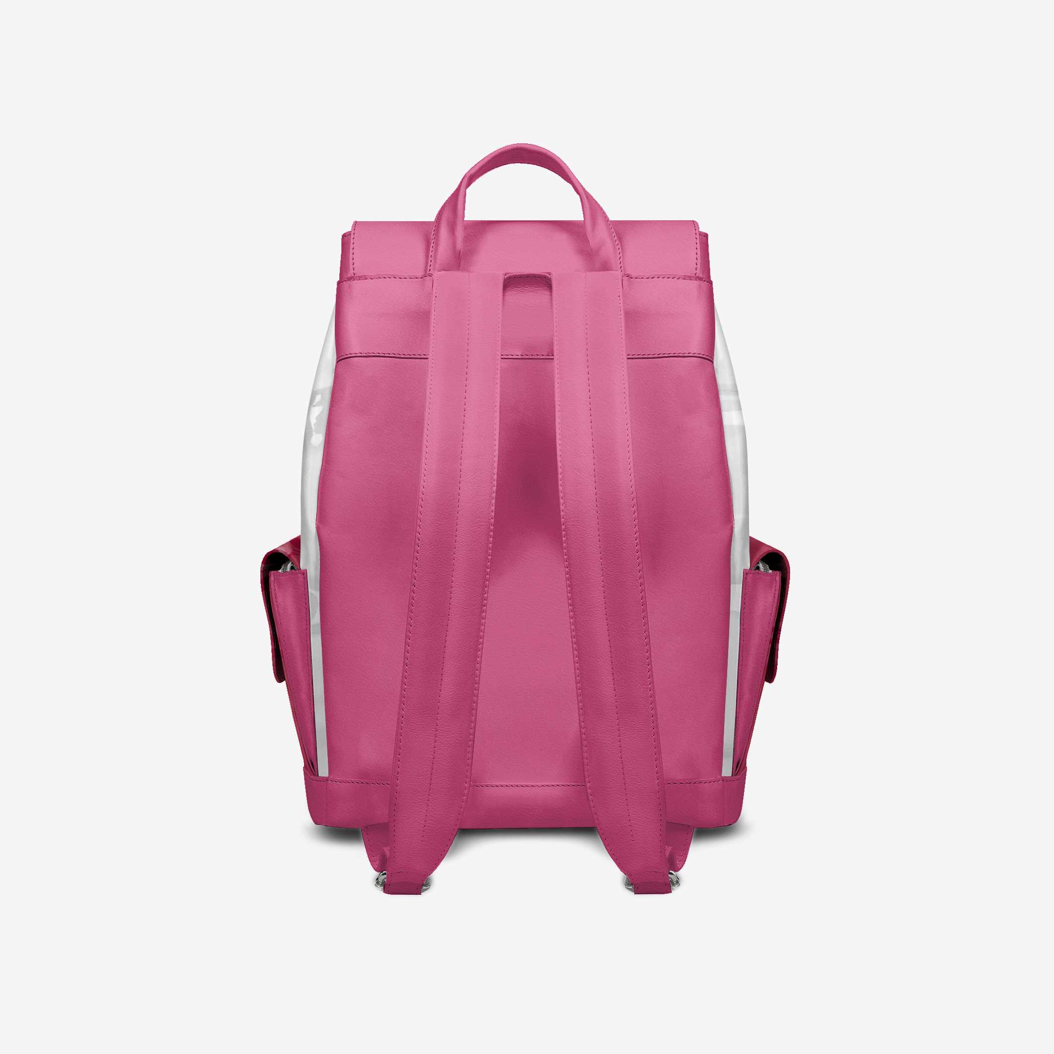COUTURE Eco Backpack – Pink & White Edition | BYMANYC ® New York BYMANYC ® New York