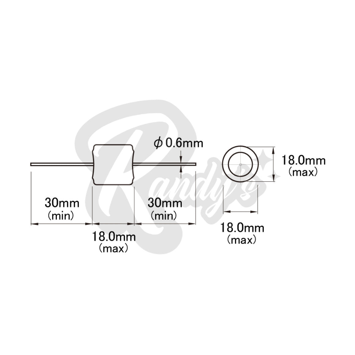 Vitamin Q Paper-In-Oil Capacitor - Compare to Sprague® Black Beauty Randy's LLC