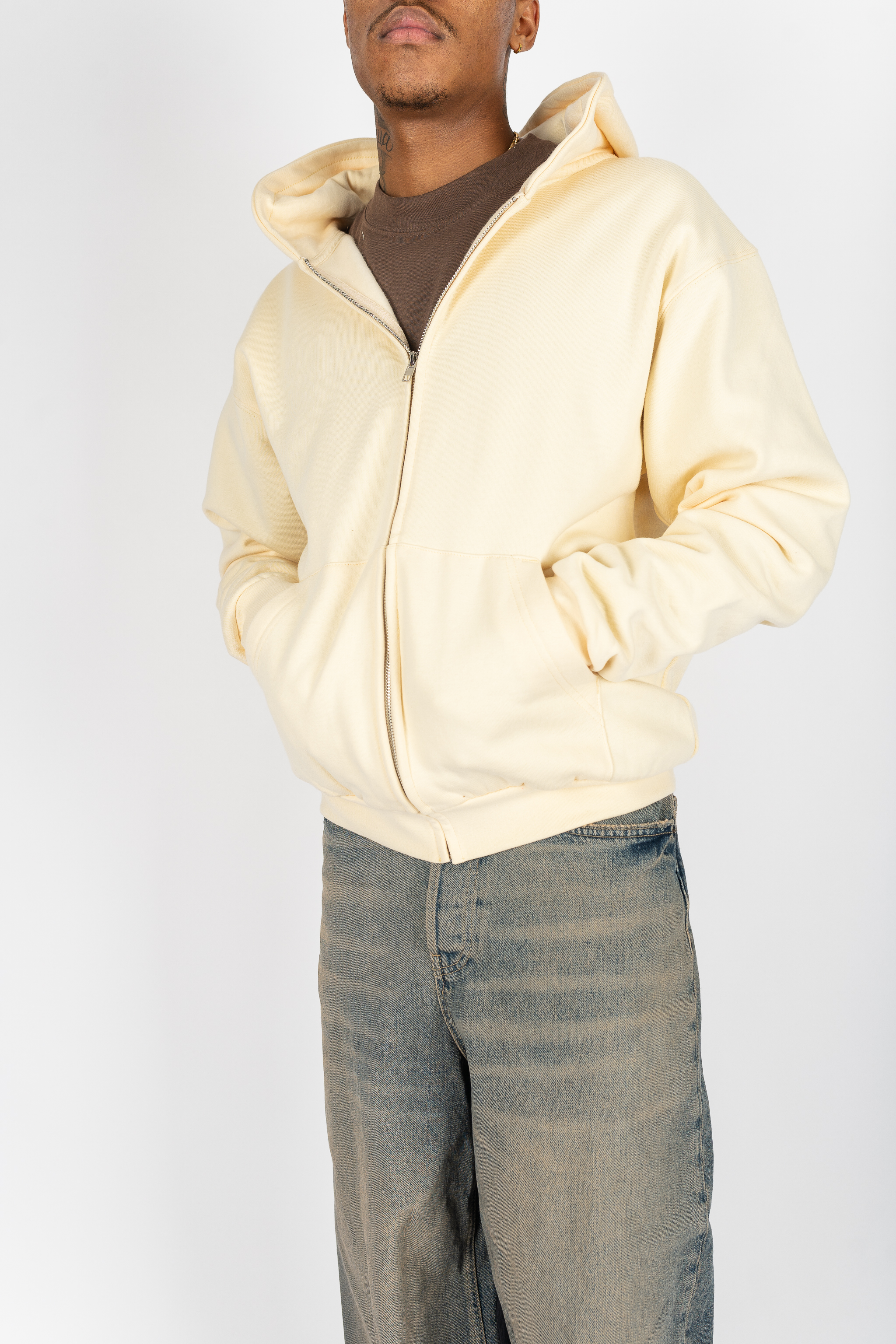 Heavyweight Boyfriend Zip Up Superline