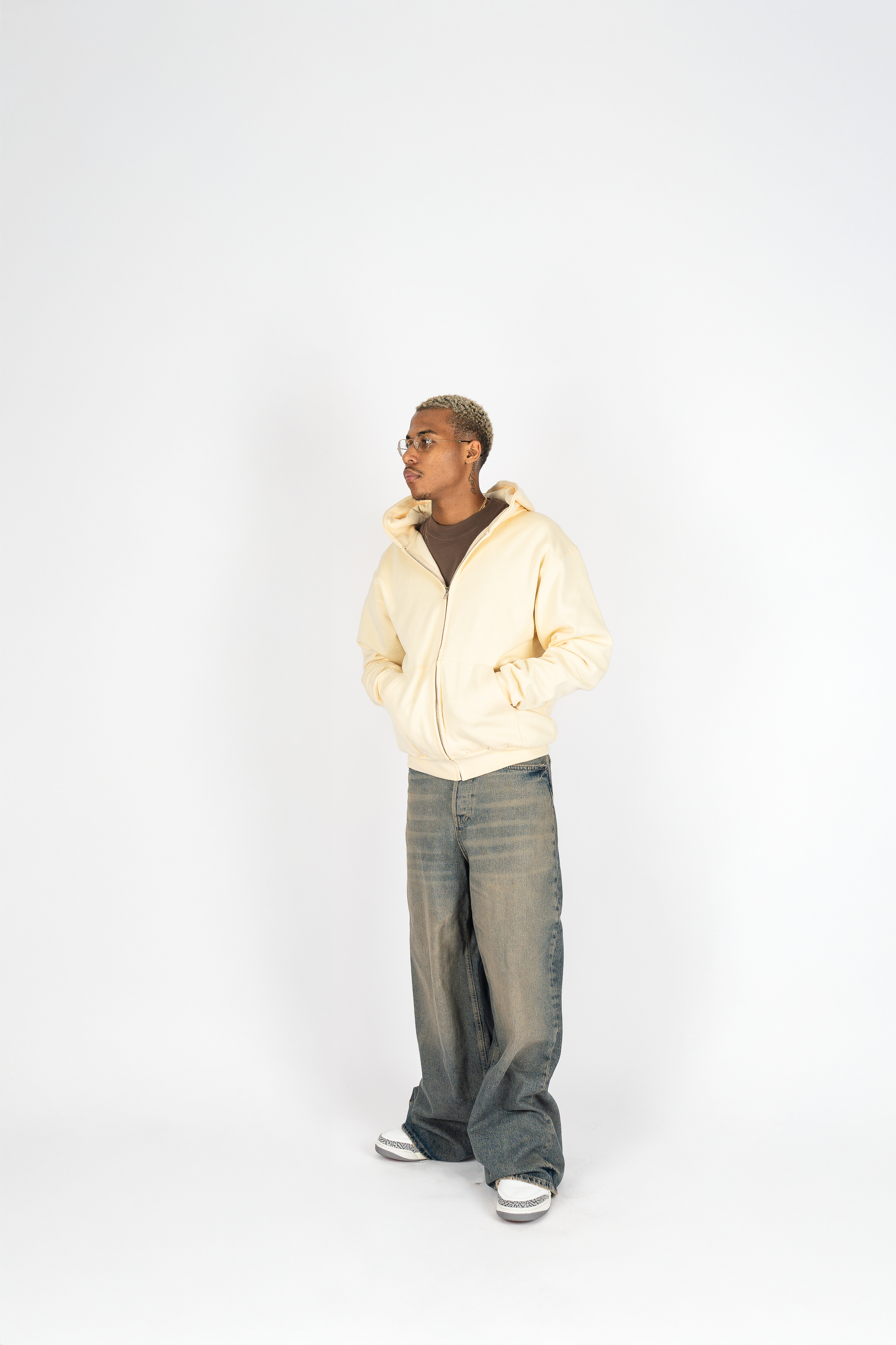Heavyweight Boyfriend Zip Up Superline