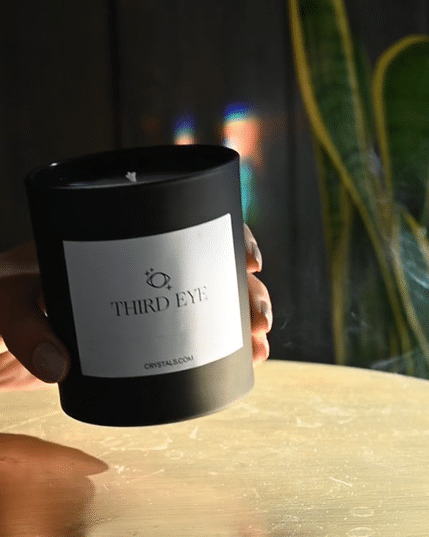 THIRD EYE Candle CRYSTALS.COM