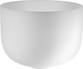 13" White-Frosted Crystal Singing Bowl, Note D4, Sacral Chakra Utah Energy Healing Center