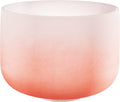 13" Color-Frosted Crystal Singing Bowl, Orange, Note D4, Sacral Chakra Utah Energy Healing Center