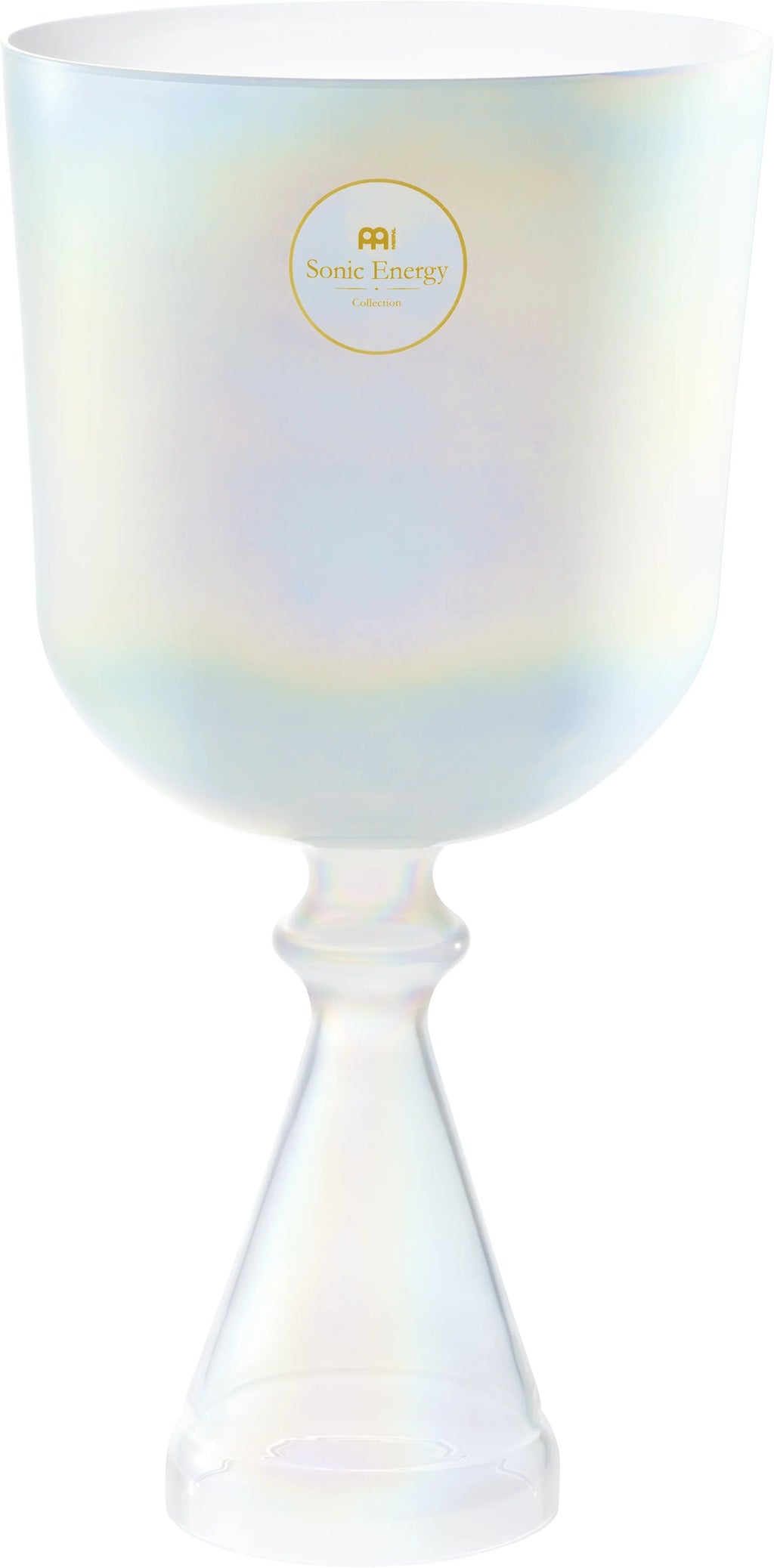 6.75" Crystal  Chalice, C4Singing, Creamy, Root Chakra Utah Energy Healing Center