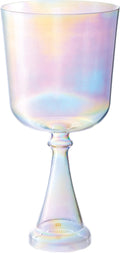 7" Crystal Singing Chalice, B3, Clear, Crown Chakra Utah Energy Healing Center