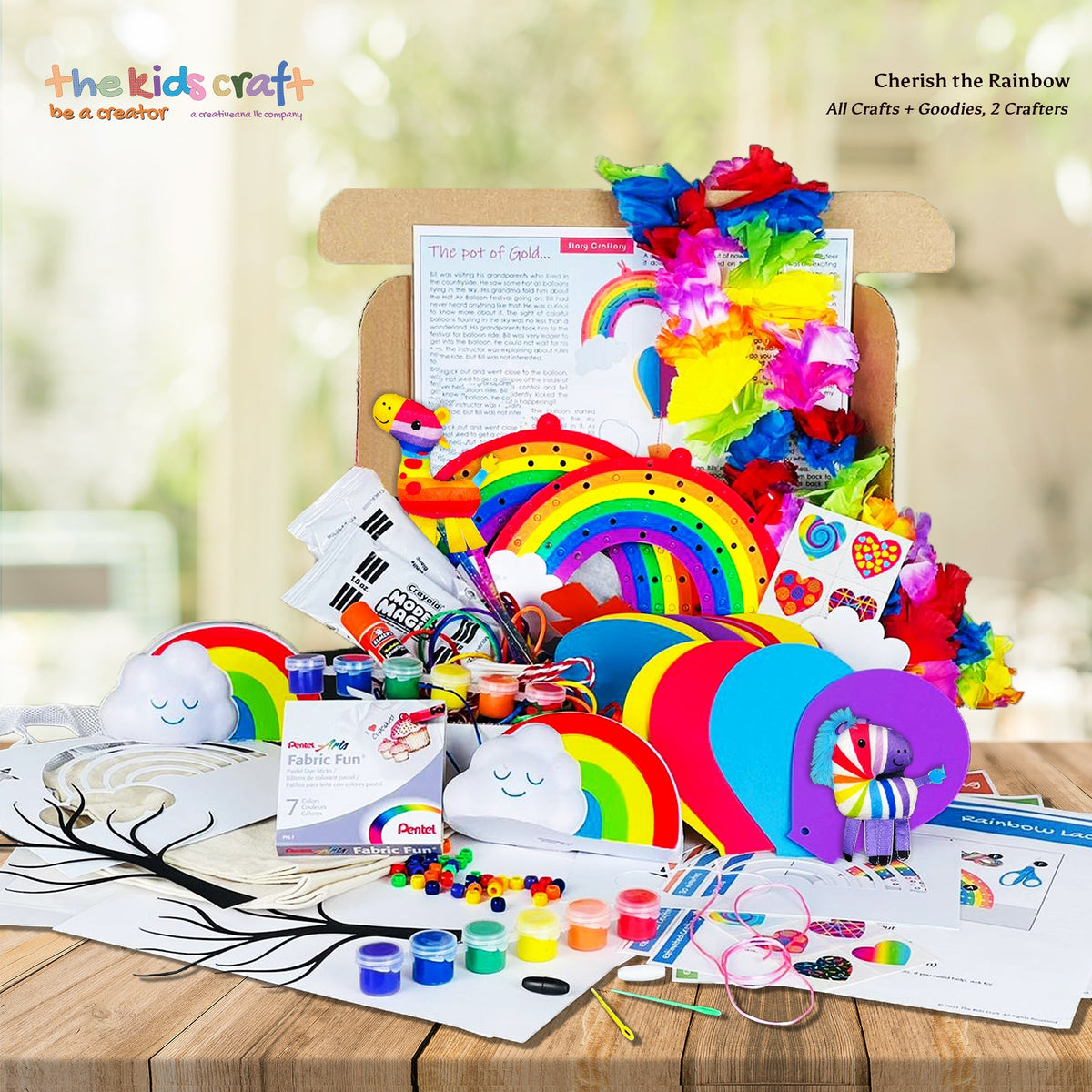 Cherish the Rainbow DIY Crafts Box The Kids Craft