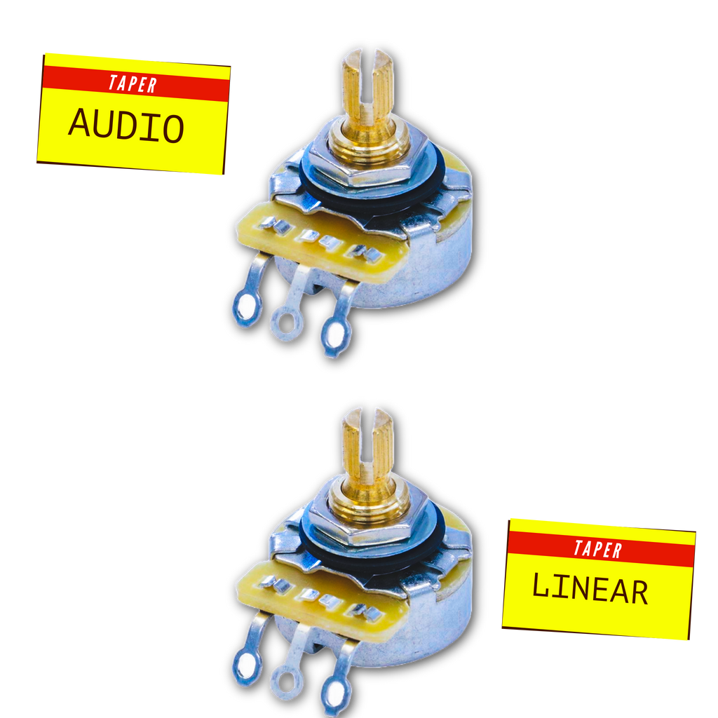 250KΩ Potentiometer ¼" Bushing (Fine) Short - Fits Gibson® Randy's LLC