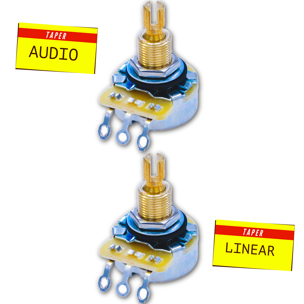 250KΩ Potentiometer ⅜" Bushing (Fine Split Shaft) - Fits Gibson® Randy's LLC