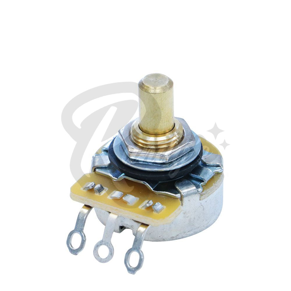 Vintage 275K Ω Potentiometer for Bass, P90 & Single Coil Pickups (Solid Shaft) - Fits Fender® Telecaster® Randy's LLC