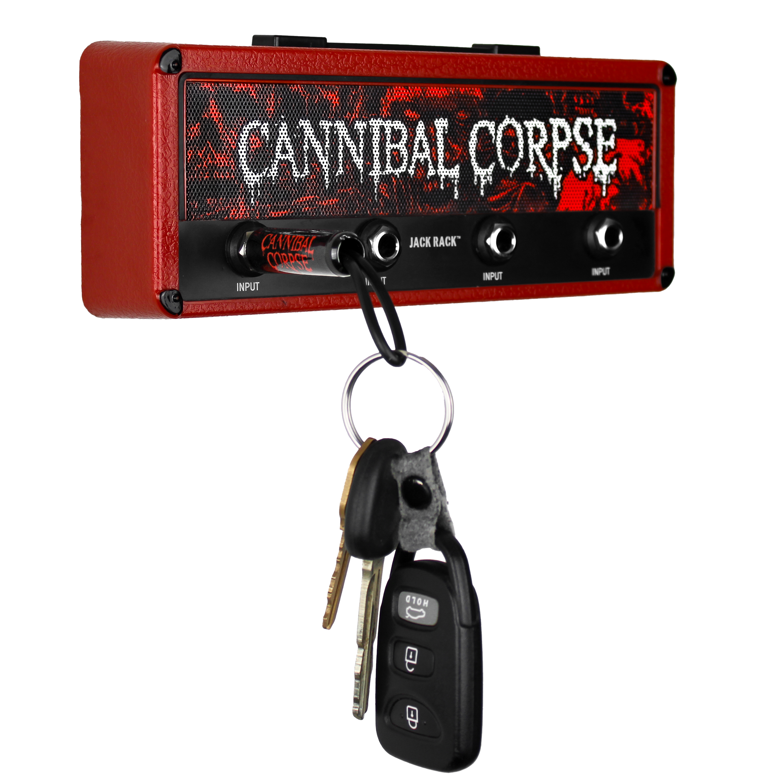 Cannibal Corpse Magnetic Jack Rack® Pluginz Keychains