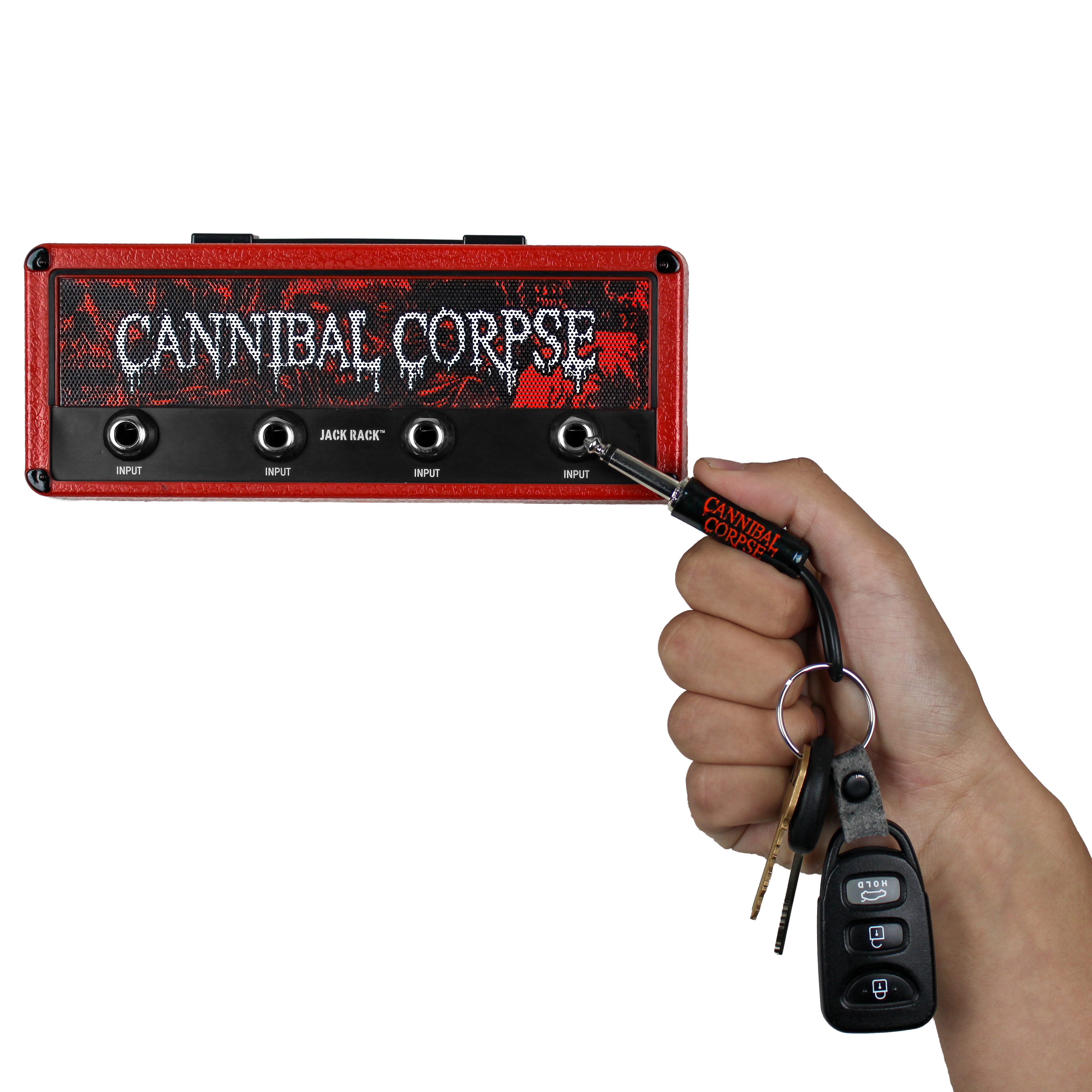 Cannibal Corpse Magnetic Jack Rack® Pluginz Keychains