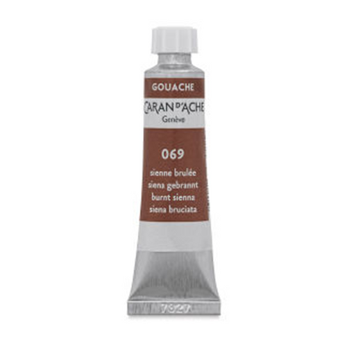 Caran D' Ache Gouache 069 Burnt Sienna 10ml ShopSketchBox