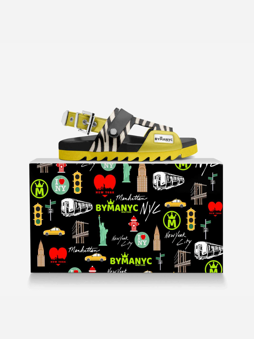 Carnegie Style Sandals | BYMANYC ® New York Sustainable Fashion BYMANYC ® New York