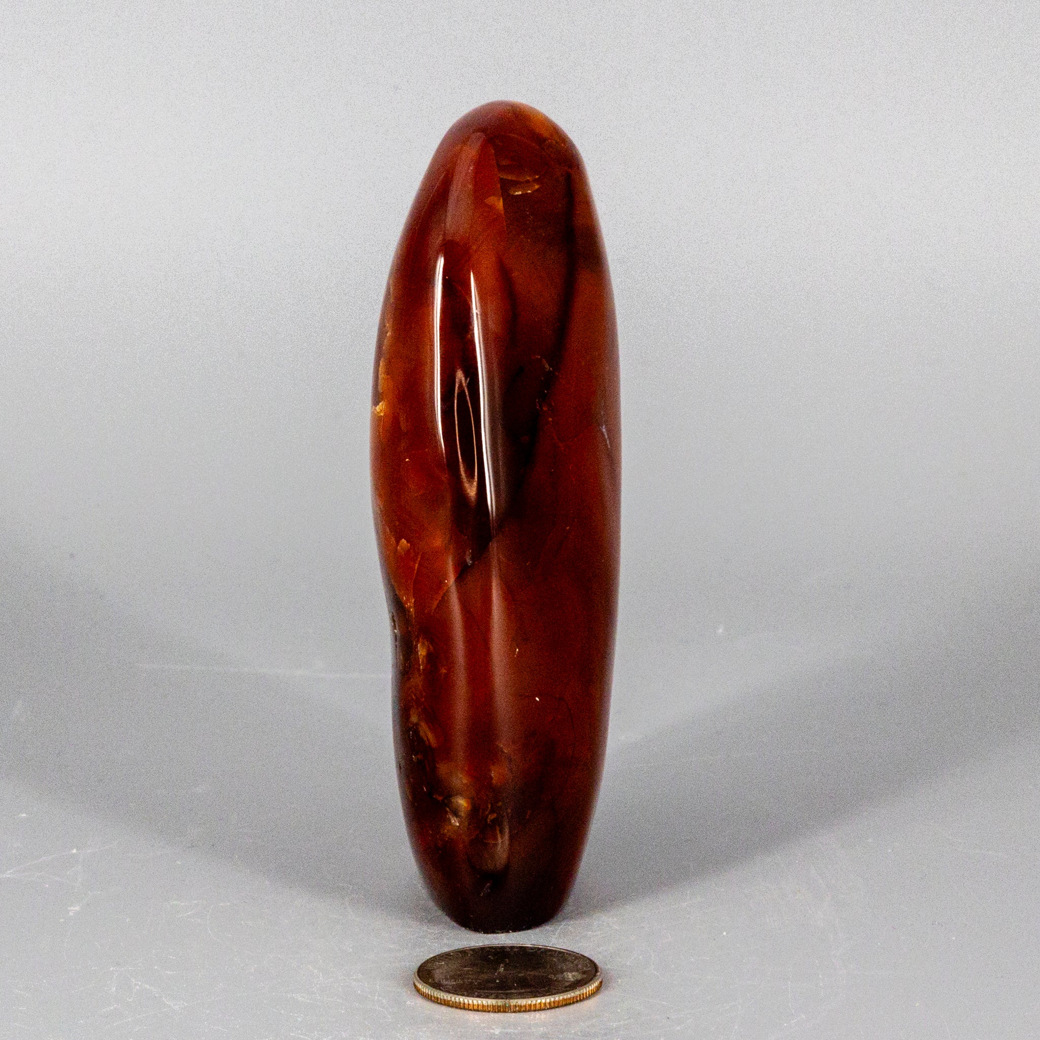 Carnelian Agate Freeform Crystal Destiny