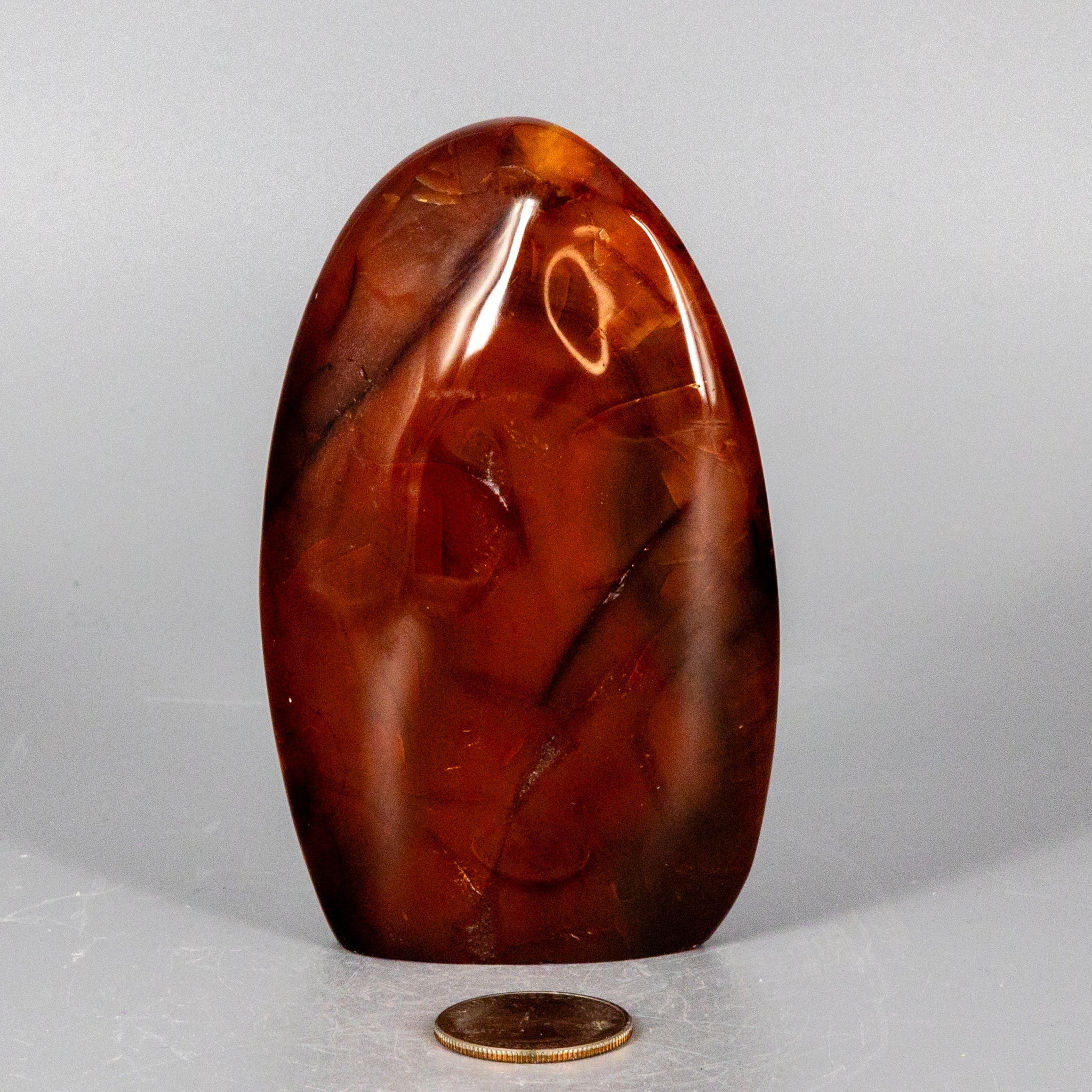 Carnelian Agate Freeform Crystal Destiny