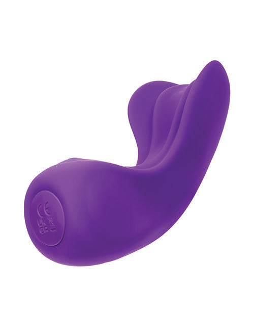 Cascade Wave Rechargeable Vibrator - Purple Adult Toy Box