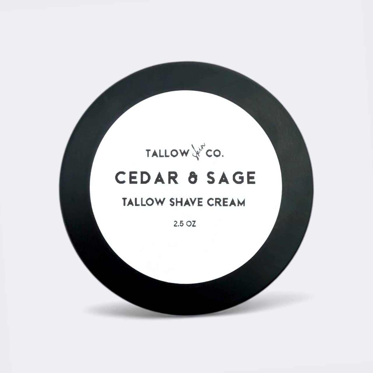 TALLOW SHAVING CREAM | CEDAR & SAGE Tallow Skin Co.