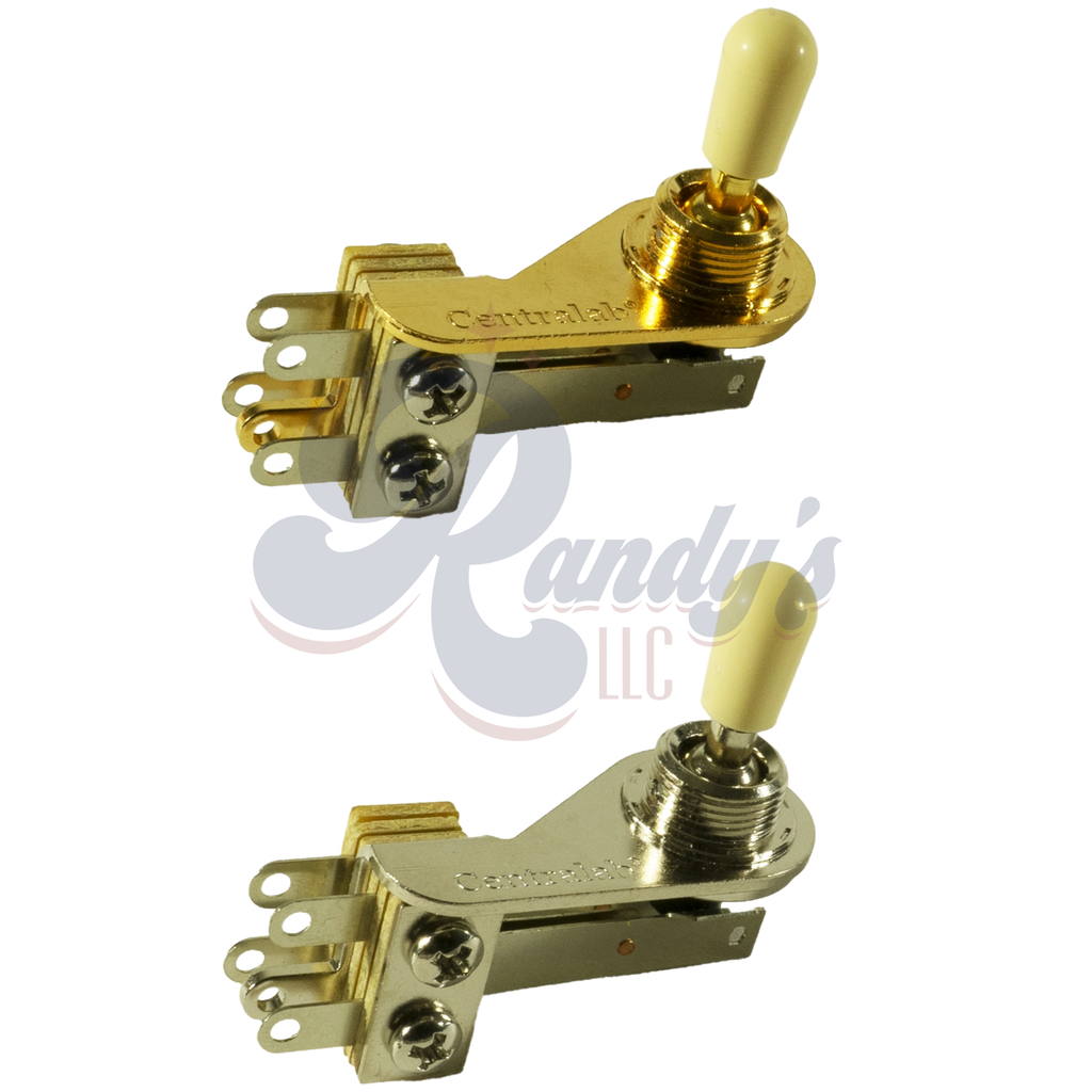 Centralab 3-Way Toggle Switch (Right Angle) - Fits Gibson® & Orville® - CLOSEOUT Randy's LLC