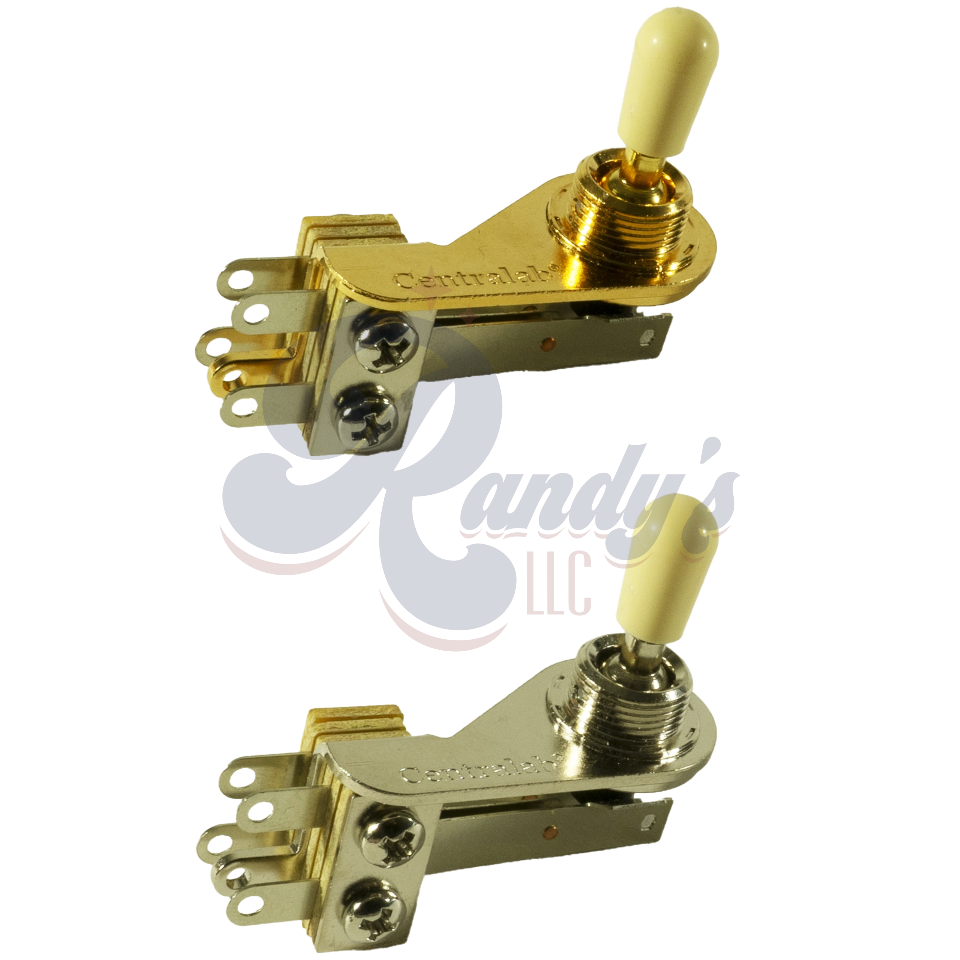 Centralab 3-Way Toggle Switch (Right Angle) - Fits Gibson® & Orville® - CLOSEOUT Randy's LLC