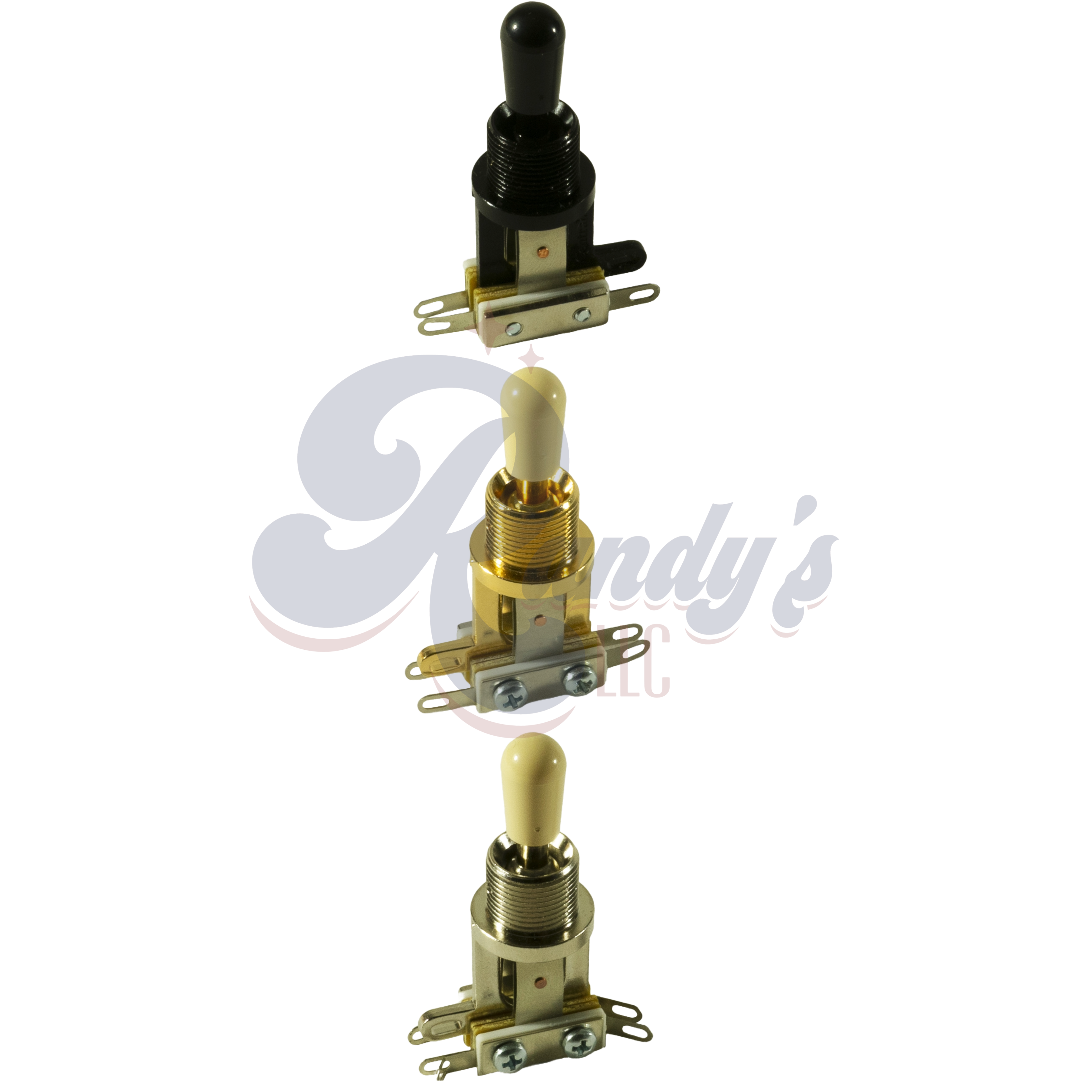 Centralab 3-Way Toggle Switch (Short) - Fits Gibson® & Orville® Randy's LLC