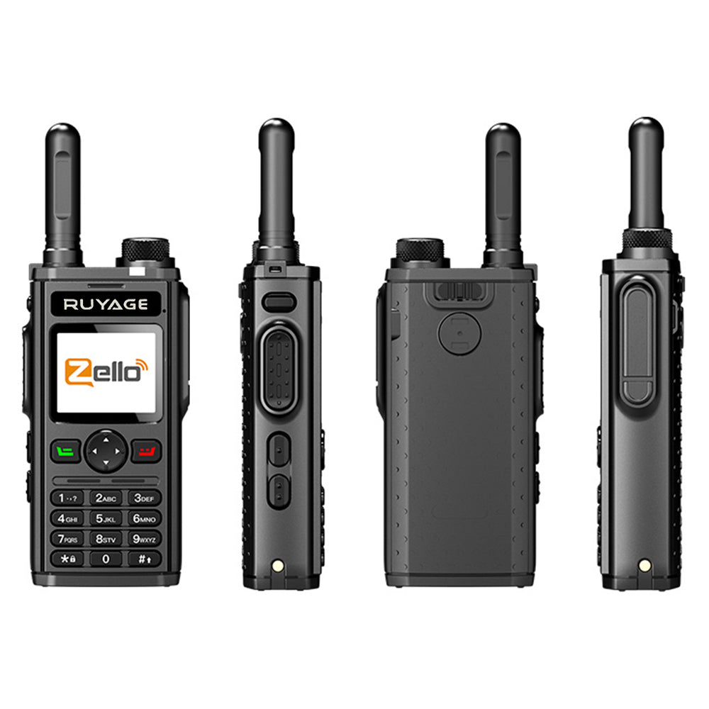 Ruyage RY98 Zello Push-to-Talk 4G LTE Long Range PoC Radio Ruyage Radio