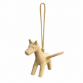 Wooden Flying Horse ornament Music Frog Co